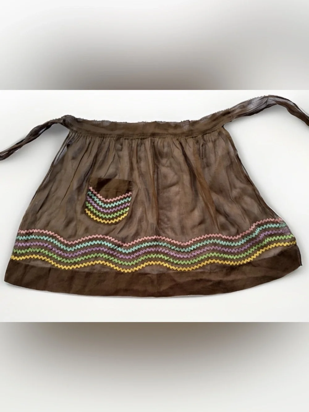 Vintage 50s 60s MCM Retro Half Apron Lot of 3 Novelty Cottagecore Grandmacore